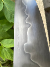 Load image into Gallery viewer, 7 1/2 Inch Bunka with hamon (Made to order)