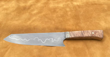 Load image into Gallery viewer, 7 1/2 Inch Bunka with hamon (Made to order)