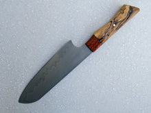 Load image into Gallery viewer, 6 Inch Santoku with hamon (made to order