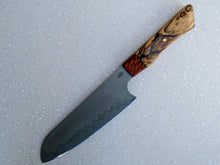Load image into Gallery viewer, 6 Inch Santoku with hamon (made to order